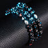 Orion | Bracelet en argent sterling 925 | Verre lunaire